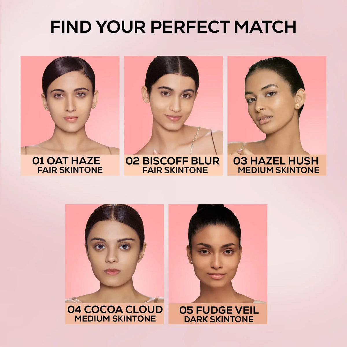 RENEE Bollywood Filter Blurring Matte Finish Liquid Foundation 30ml 01
