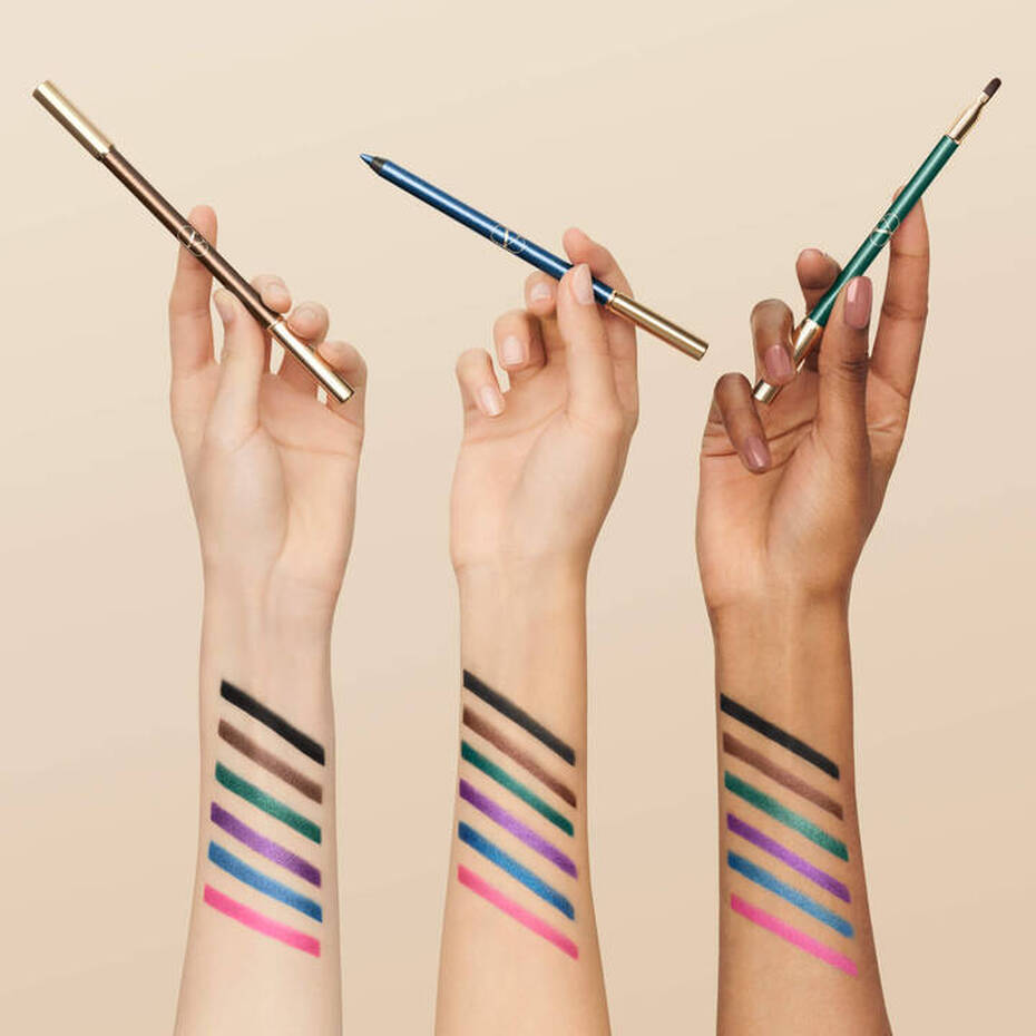 VALENTINO Colorgraph Eyeliner & Blending Brush 1.2g BROWN FONDANT