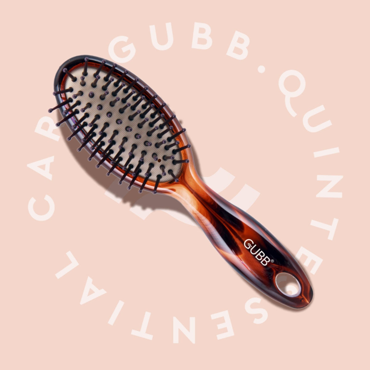 Groom Town PVT. LTD GUBB OVAL CUSHIONED BRUSH (SMALL)