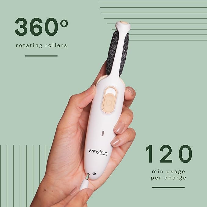 Winston Electronic Callus Remover For Smooth Foot Skin