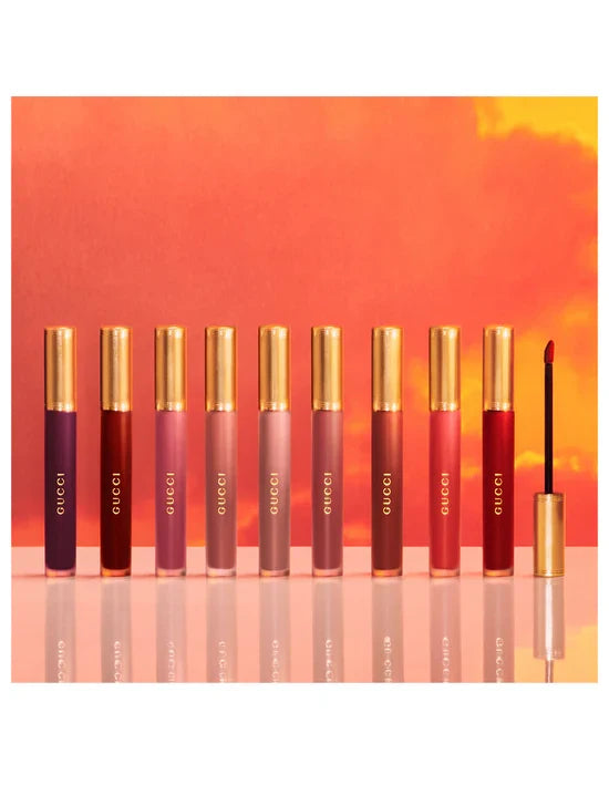 Gucci Rouge Liquid Matte Lip Color 6.5ml CORNELIA PINK 413