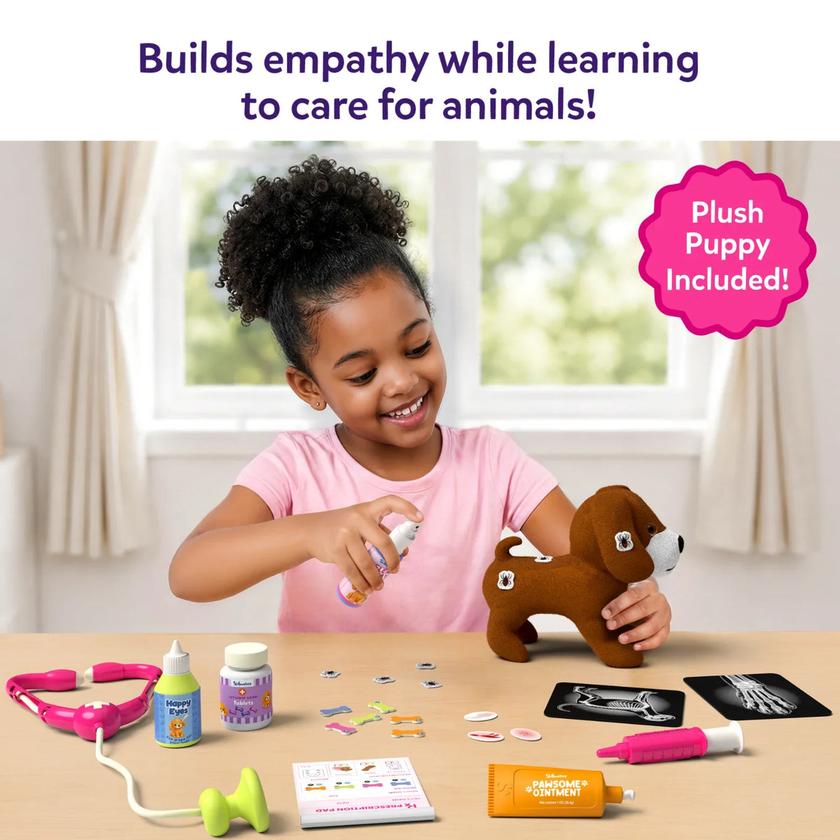 Skillmatics Vet Set | 30+ Piece Interactive Pretend Play Kit (ages 3-8)