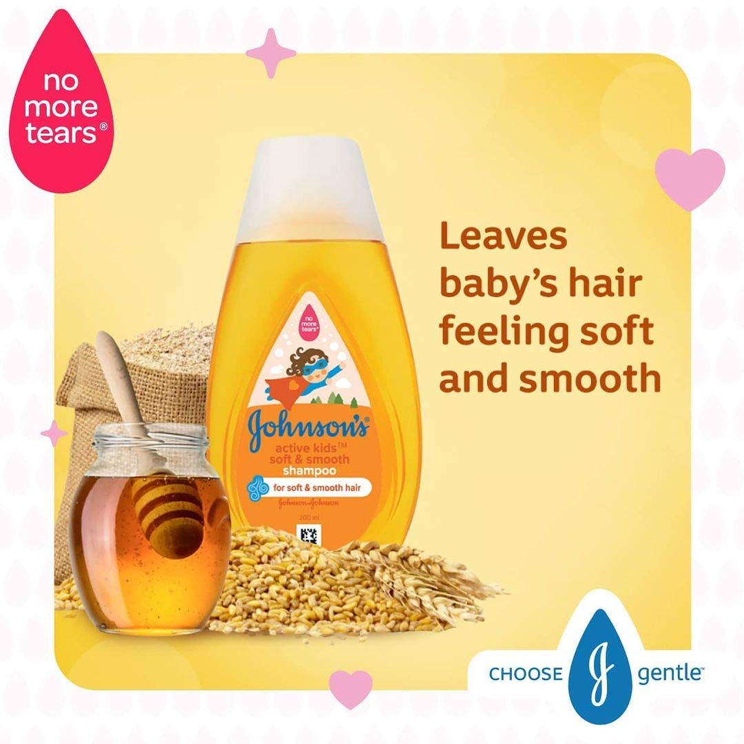 Johnson's Baby Johnson's Active Kids Soft & Smooth Shampoo 200ml
