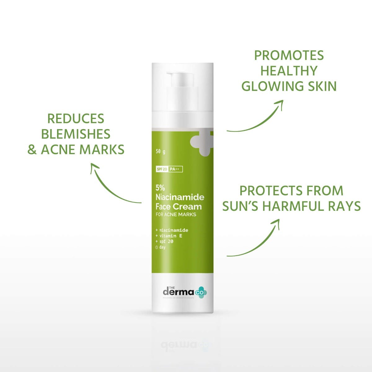 The Derma - 5% Niacinamide Face Cream with SPF 20 (50g)