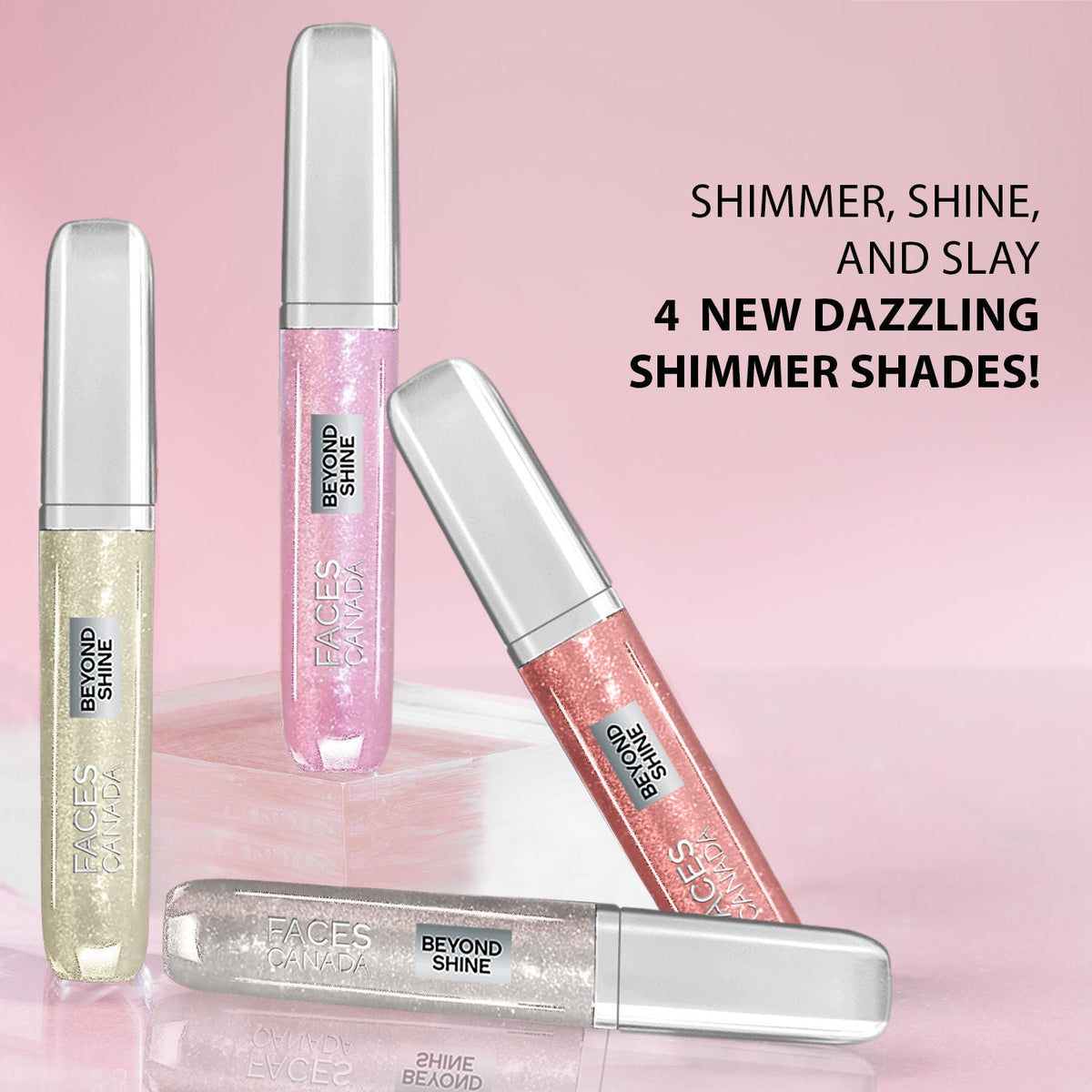Faces Canada Beyond Shine Lip Gloss (3.8ml) Amigurl 01