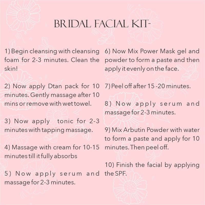 O3+- Bridal Facial Kit for Radiant & Glowing Skin (69ml + 60g)