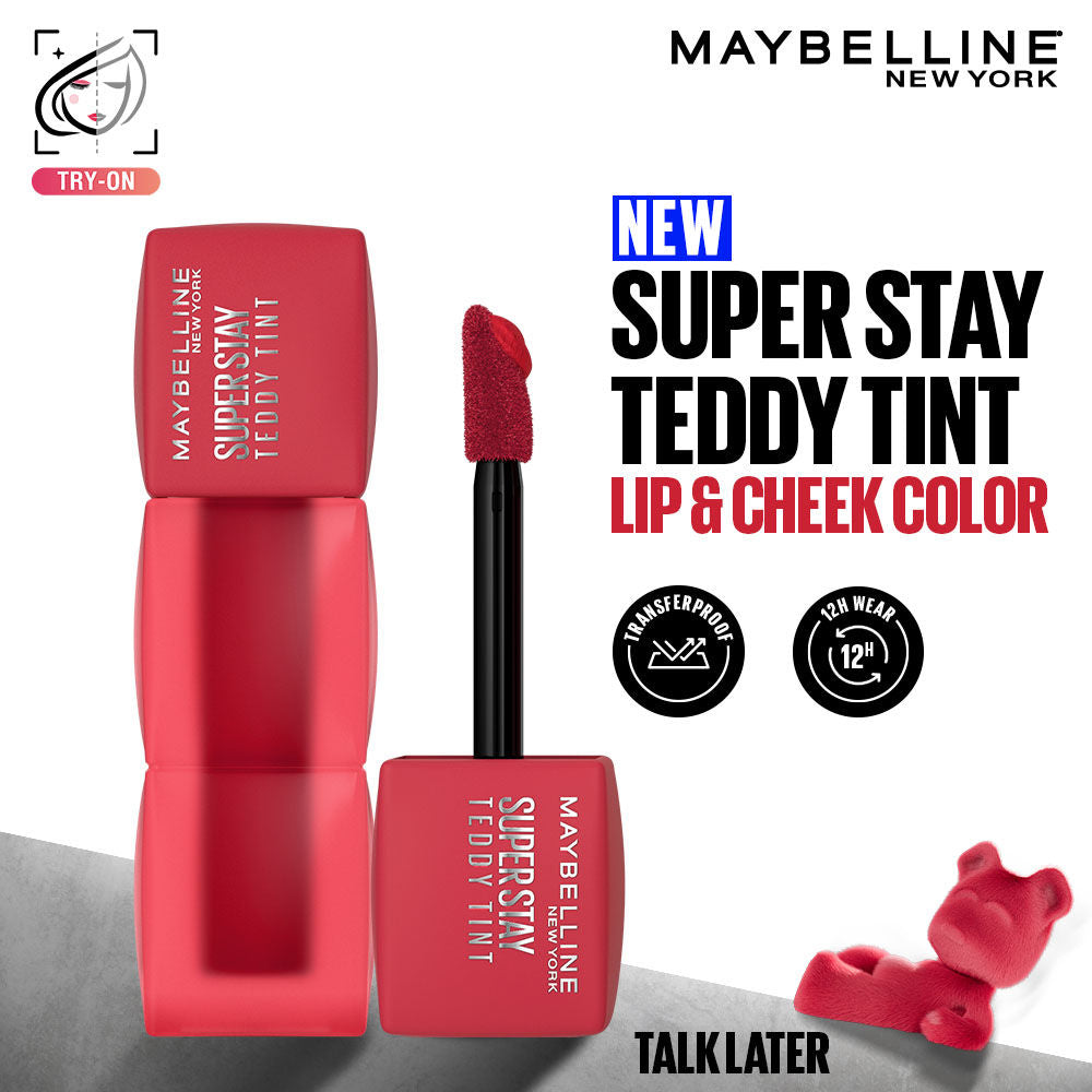 Maybelline New York Superstay Teddy Tint Lip & Cheek Color - Talk Later