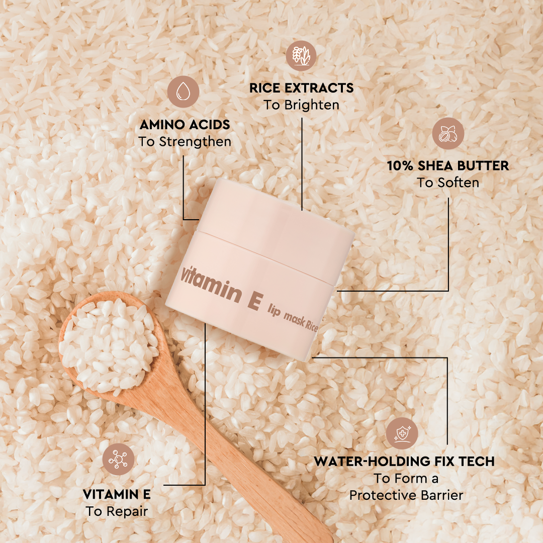 Affiliate Vitamin E lip mask Rice (5g)
