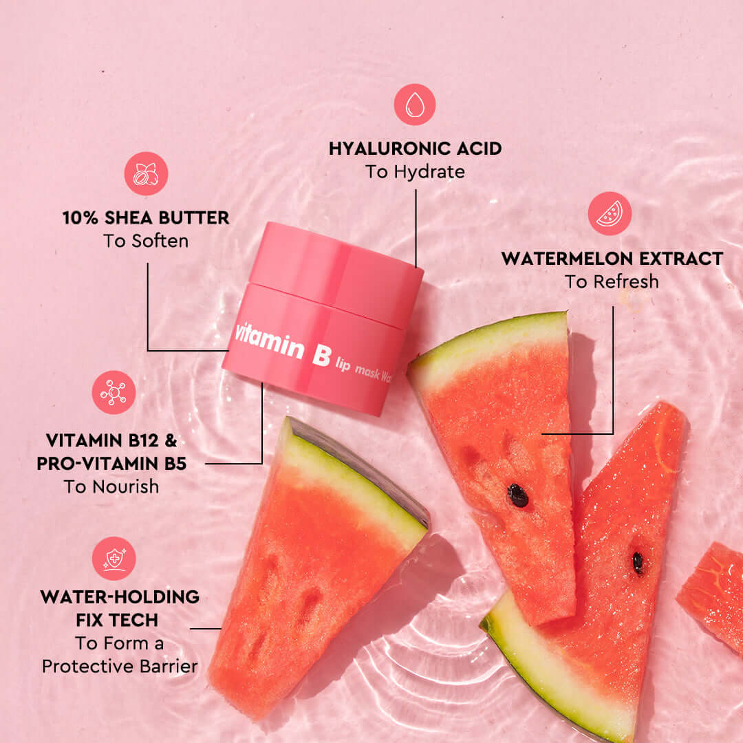 Affiliate Vitamin B lip mask Watermelon (5g)