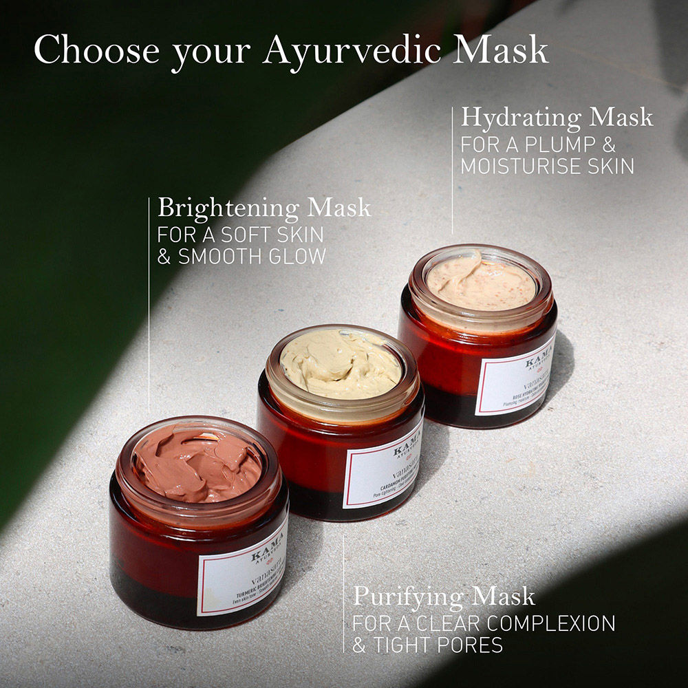 Kama Ayurveda Vanasara Turmeric Brightening Clay Mask (50ml)