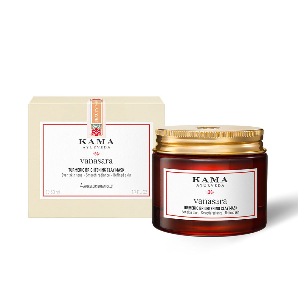 Kama Ayurveda Vanasara Turmeric Brightening Clay Mask (50ml)
