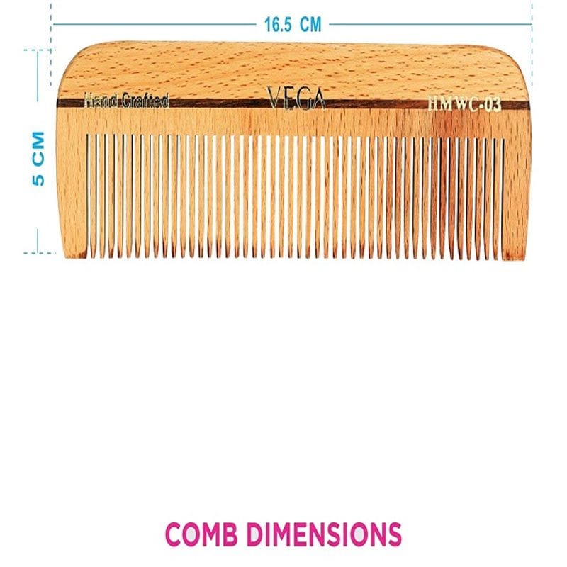 VEGA - premium Wooden Comb (HMWC-03)