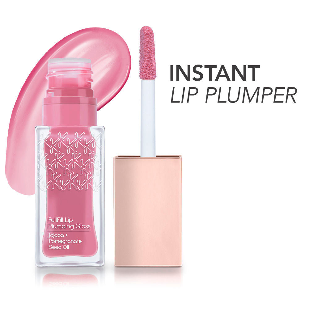 Kay Beauty FullFill Tinted Lip Plumping Gloss - Gimme Roses (5g)