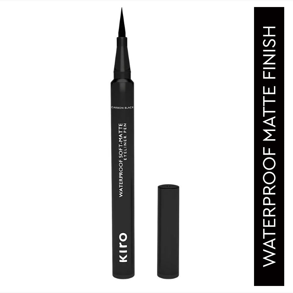 KIRO Waterproof Soft-Matte Eyeliner Pen - Carbon Black (1.1ml)