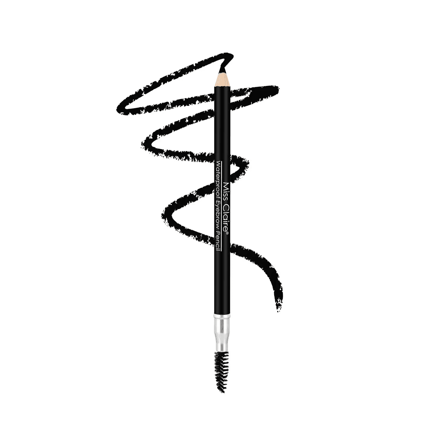 Miss Claire - Waterproof Eyebrow Pencil With Mascara Brush (1.4g)