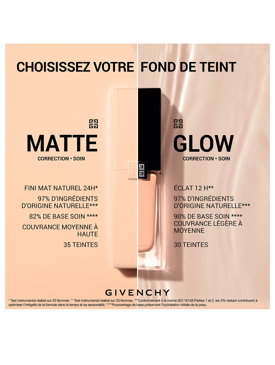 GIVENCHY Prisme Libre Skin-Caring Matte Foundation 4-W280