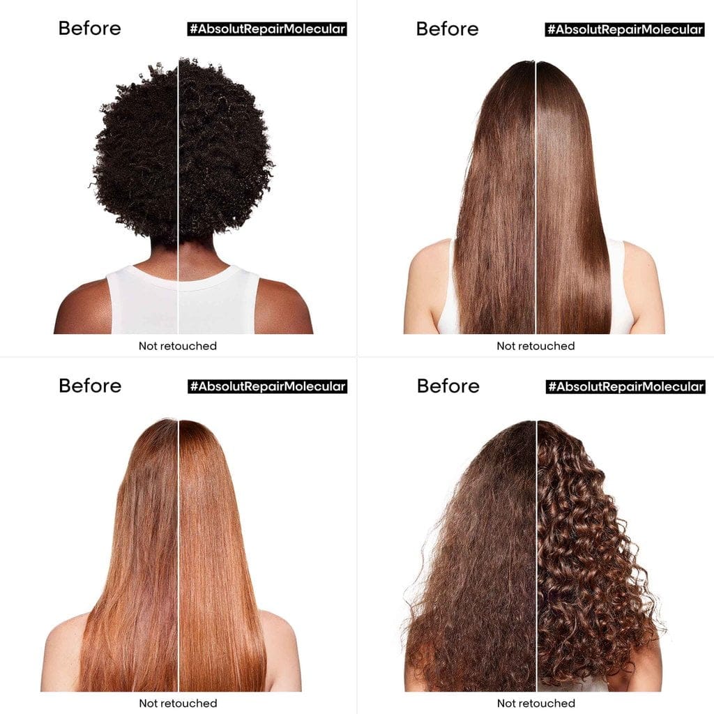 Loreal Professionnel - [Absolut Repair Molecular] Deep molecular repairing leave-in mask for damaged hair. (100mL)
