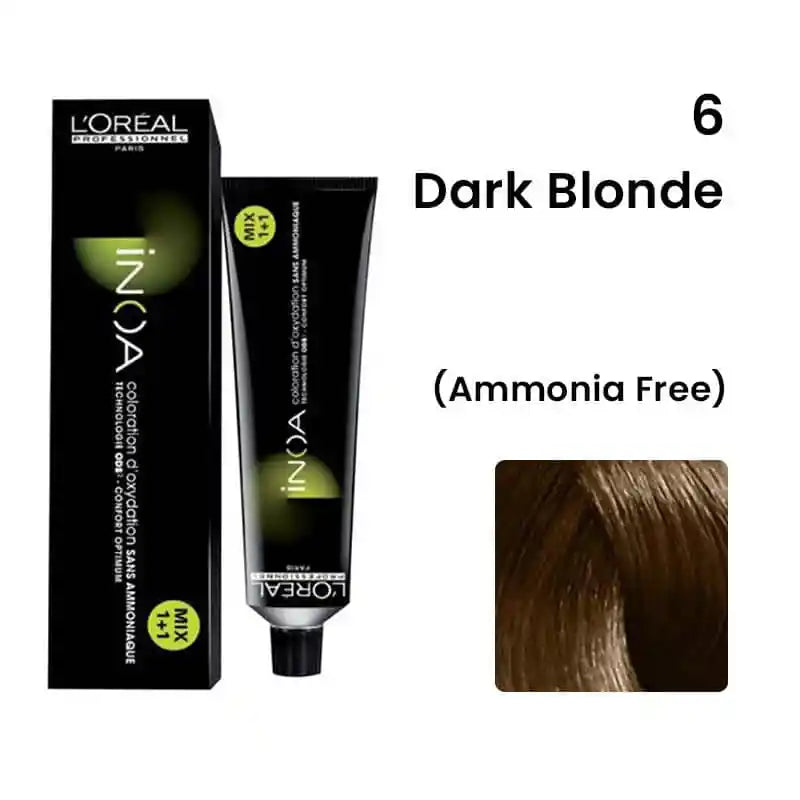 Loreal Professionel - Inoa No Ammonia Permanent Hair color (60g)
