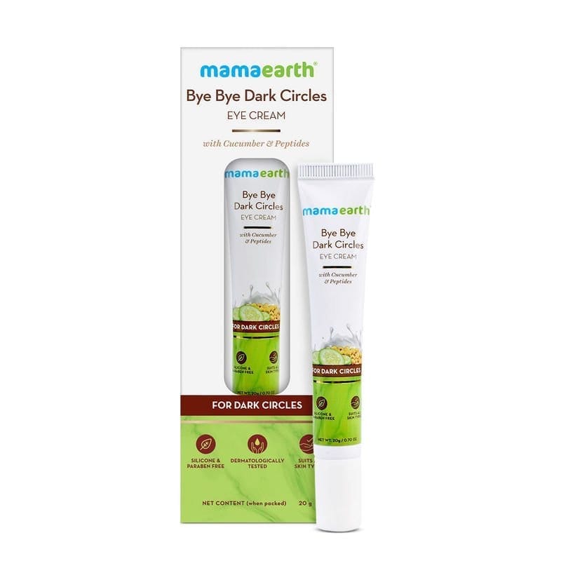 Mamaearth Bye Bye Dark Circles Eye Cream (20g)