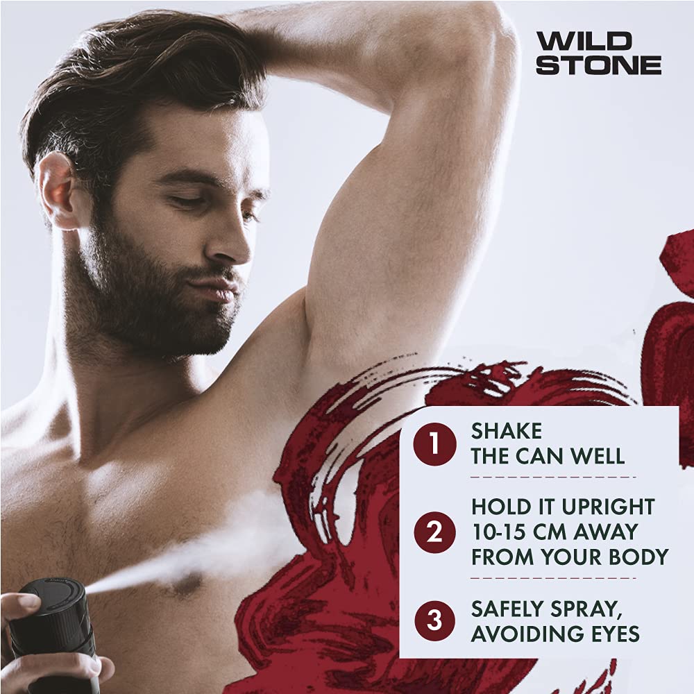 Wild Stone - Ultra Sensual Long Lasting Mens Deodorant (150mL)