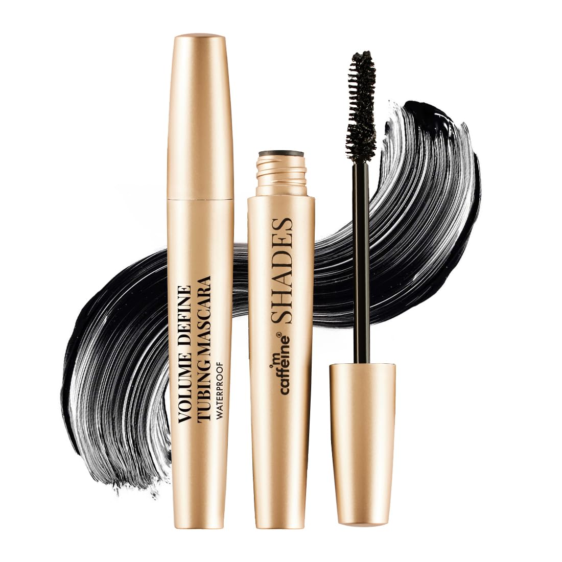 Volume Define Tubing Mascara | Volumizes & Curls Lashes | 12 Hrs+ Stay | Tubing Formula Coats Individual Lash | Makeup Beauty Eye liner | Easy Removal | Waterpr