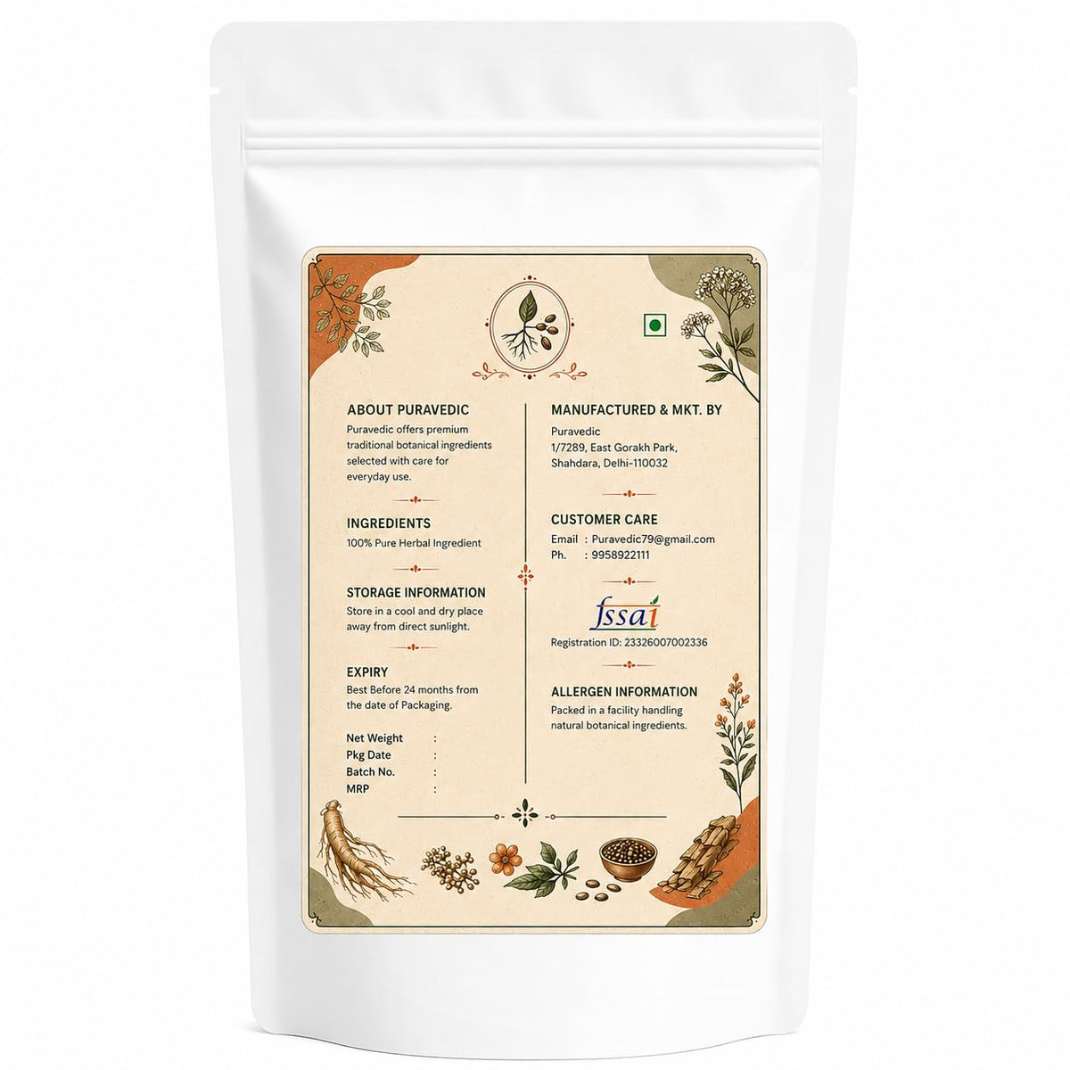 Kamal Phool Dried Lotus Flower, Ayurvedic Herbal Supplement, for Traditional Medicine and Natural Health Remedy, Non-GMO, Vegetarian, Zip Lock Pouch, 100 Grams