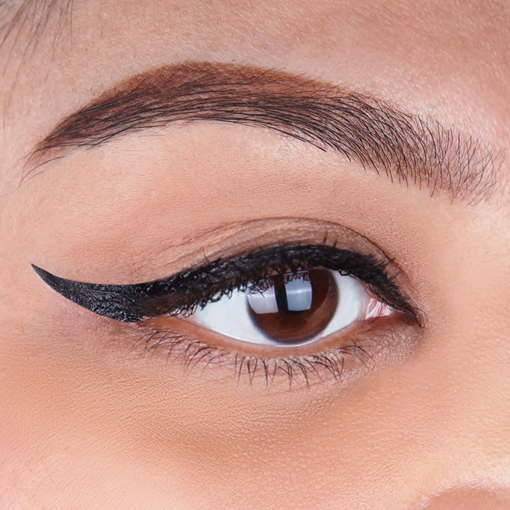 Daily Life Forever52 Long Wear Gel Eyeliner & Tattoo, Waterproof Smudgeproof Long Lasting Cream Eyeliner Gel with 2PCS Brushes for Smooth Aplication (Jet Black) (GT001)
