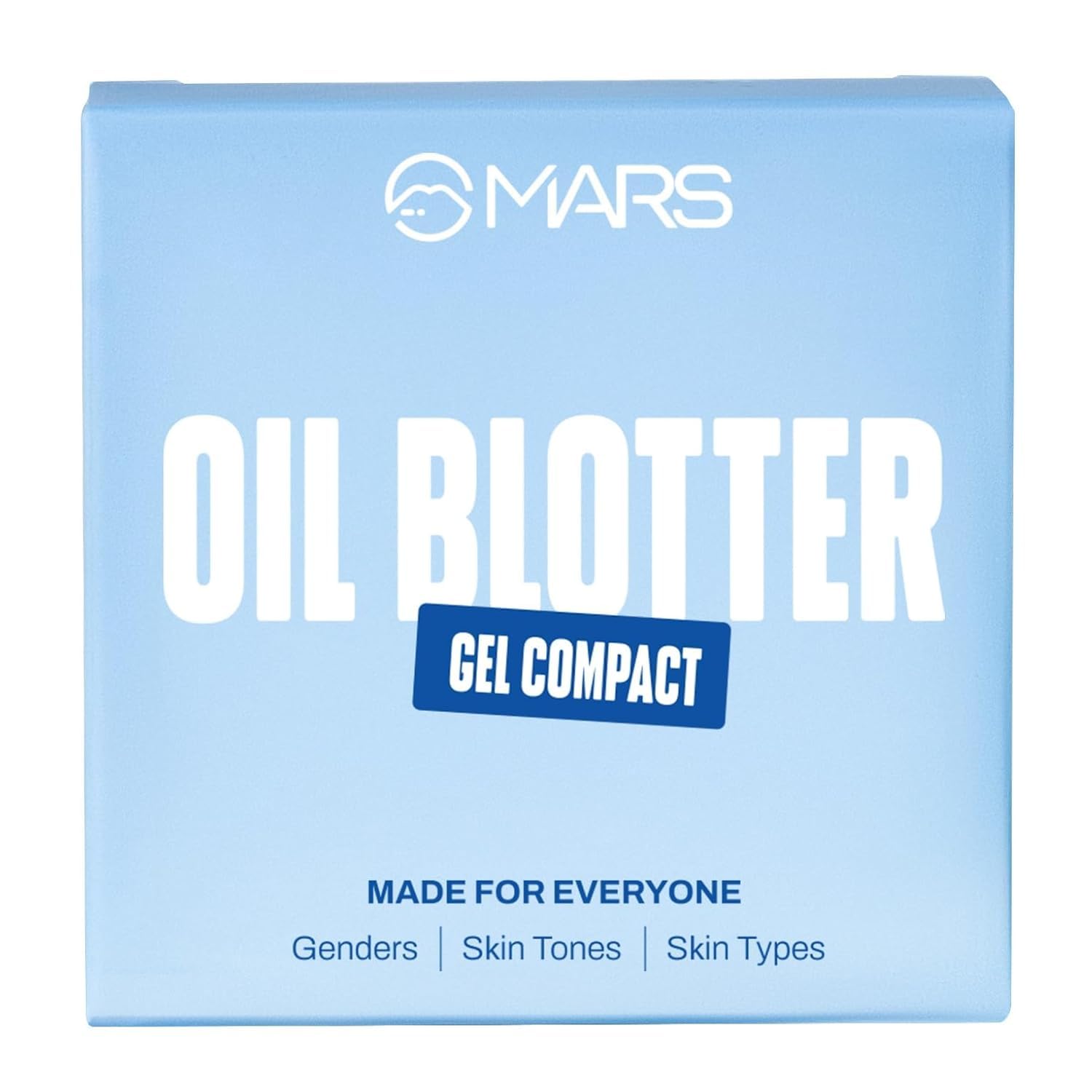 Oil Blotter Gel Compact Setter, Matte Finish, Absorbs Oil, Blurs Pores, Non-Cakey Formula, 6g