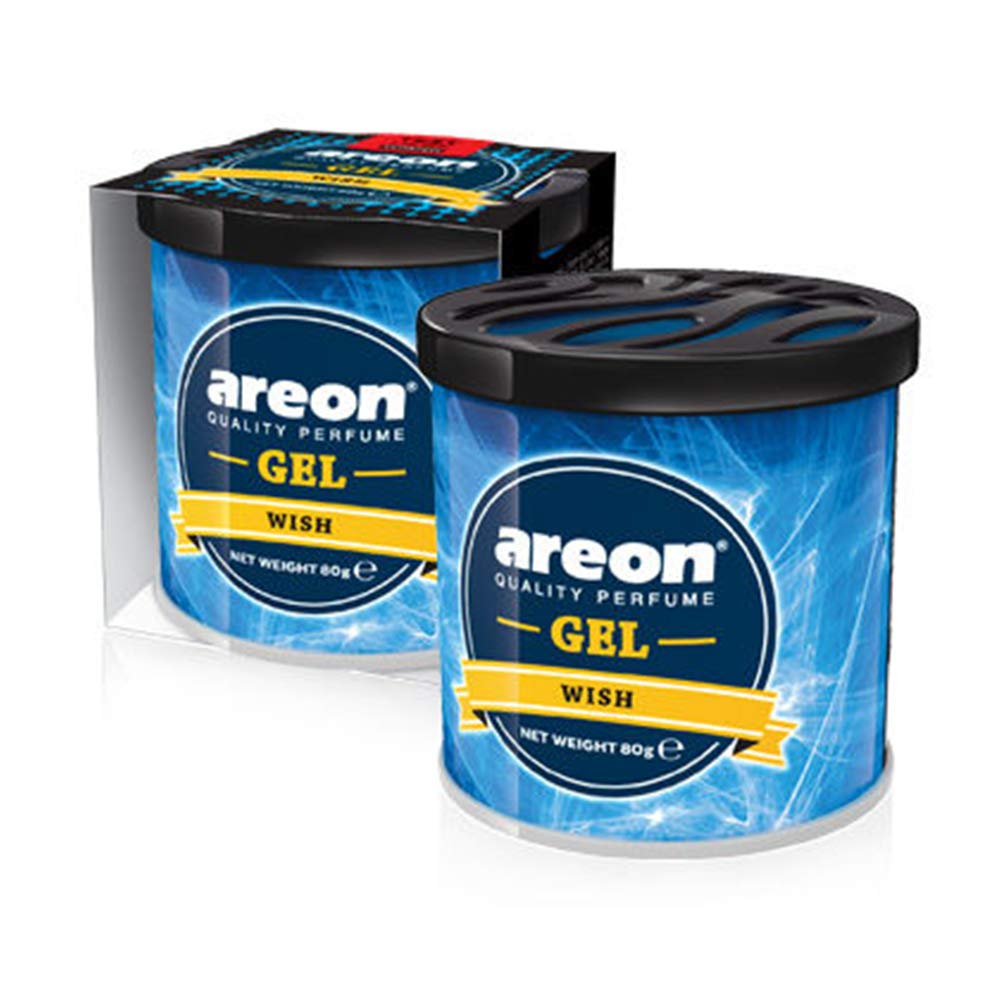 Areon Wish Gel Air Freshener for Car(80g) (GCK05) Wish 1 count (Pack of 1)