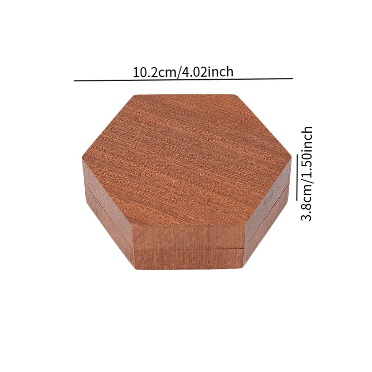 Wood Dice Storage Box Dice Holder Dice Case for Polyhedral Tabletop Dice