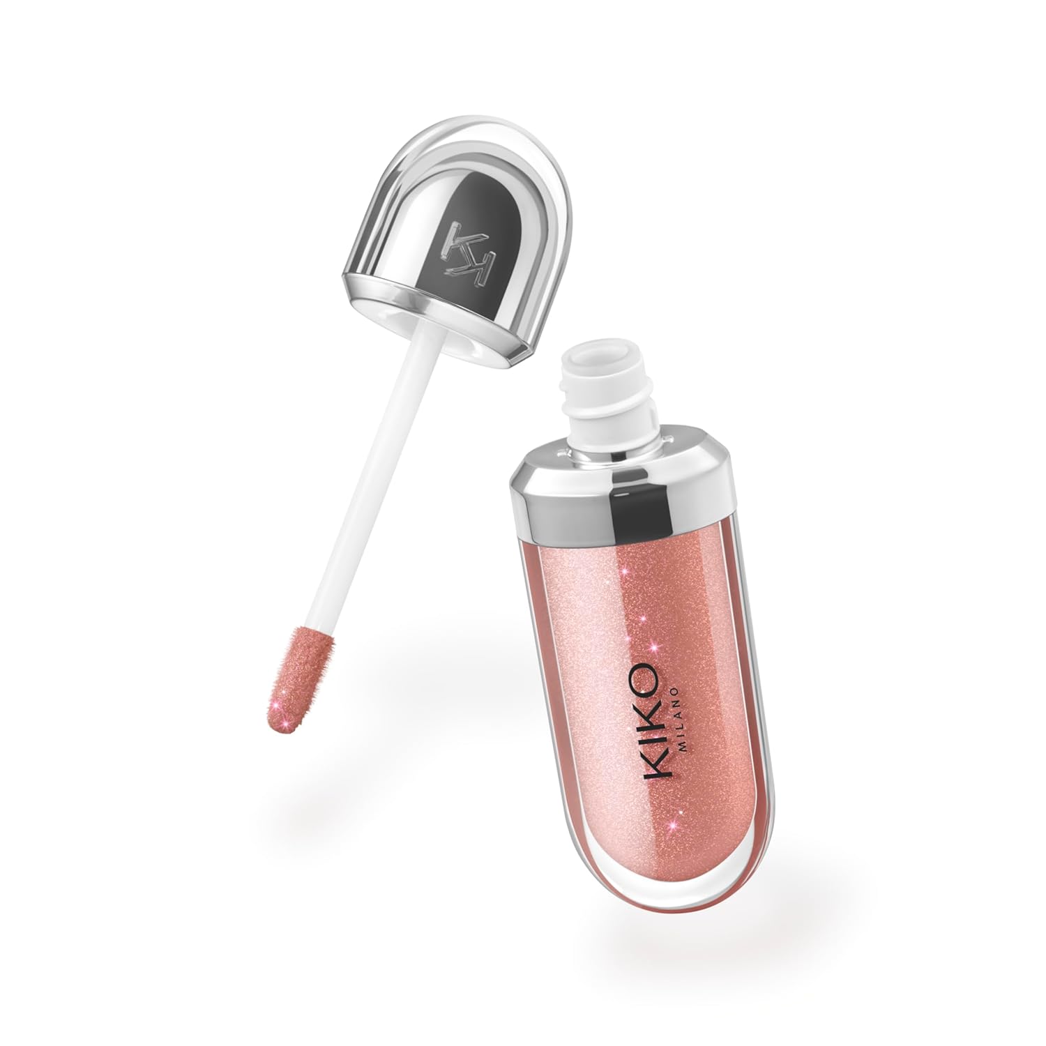 KIKO Milano 3D Hydra Lip Gloss – High Shine, Hydrating, Plumping, Non-Sticky, Moisturizing Lip Makeup Color:20 Chestnut