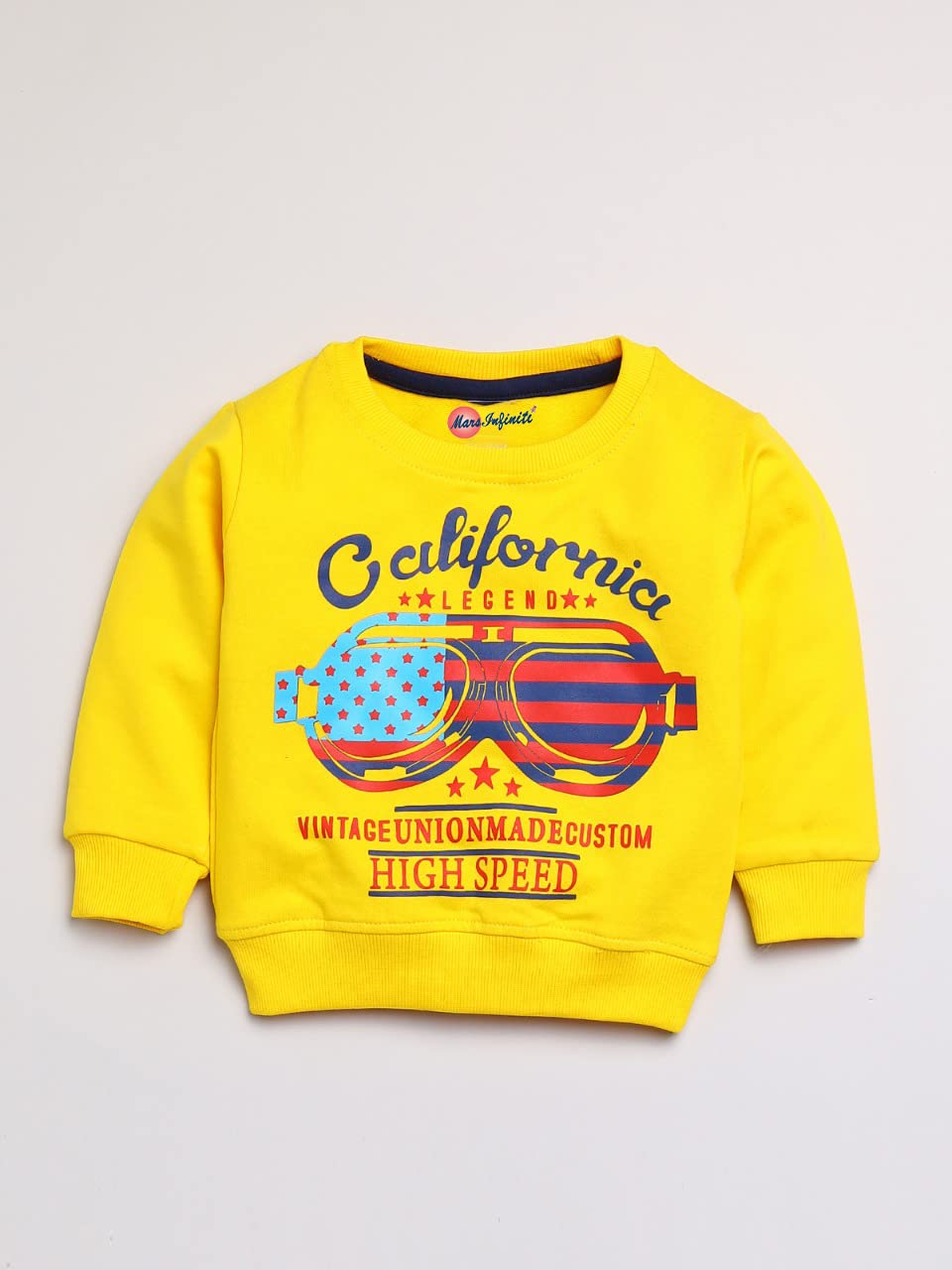 Mars Infiniti Yellow color Winter Sweatshirt 2-3 Y Yellow