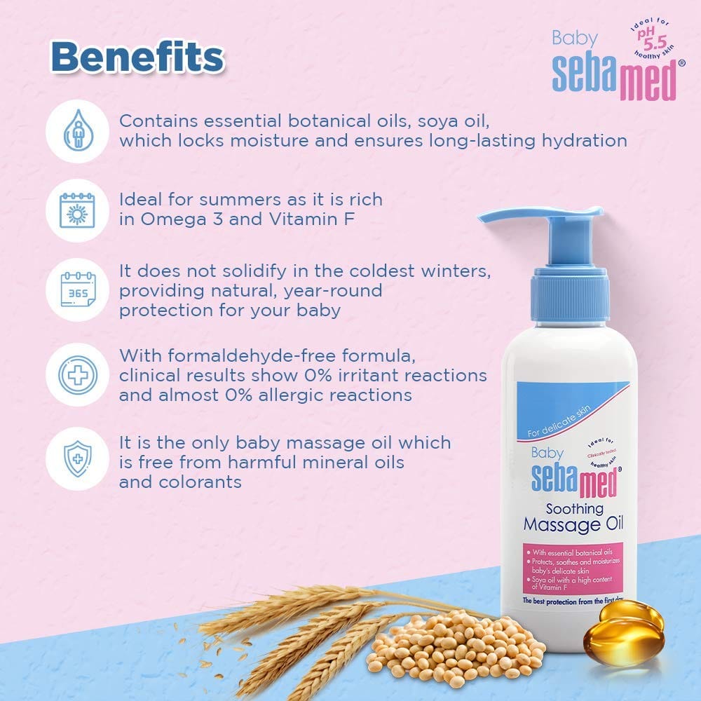 Sebamed - Baby Massage Oil (150mL)
