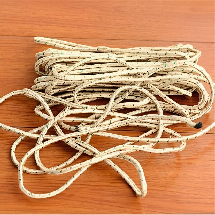 Sakoraware Cloth Line for Drying Clothes | Nylon Braided Cotton Rope 20 Mtr Pack of 2 Durable Strong and Flexible for Outdoor Indoor Use Perfect for Hanging Lau