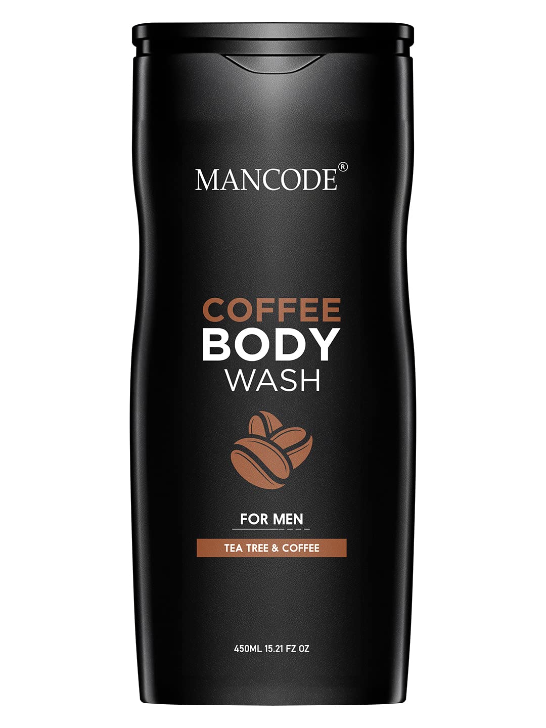 MAN CODE Coffee Body Wash For Men 450Ml | For Body, Face With Coffee And Natural Oils Extract | Oil Control | Odor Protection | 450 Ml Shower Gel For Men (Pack