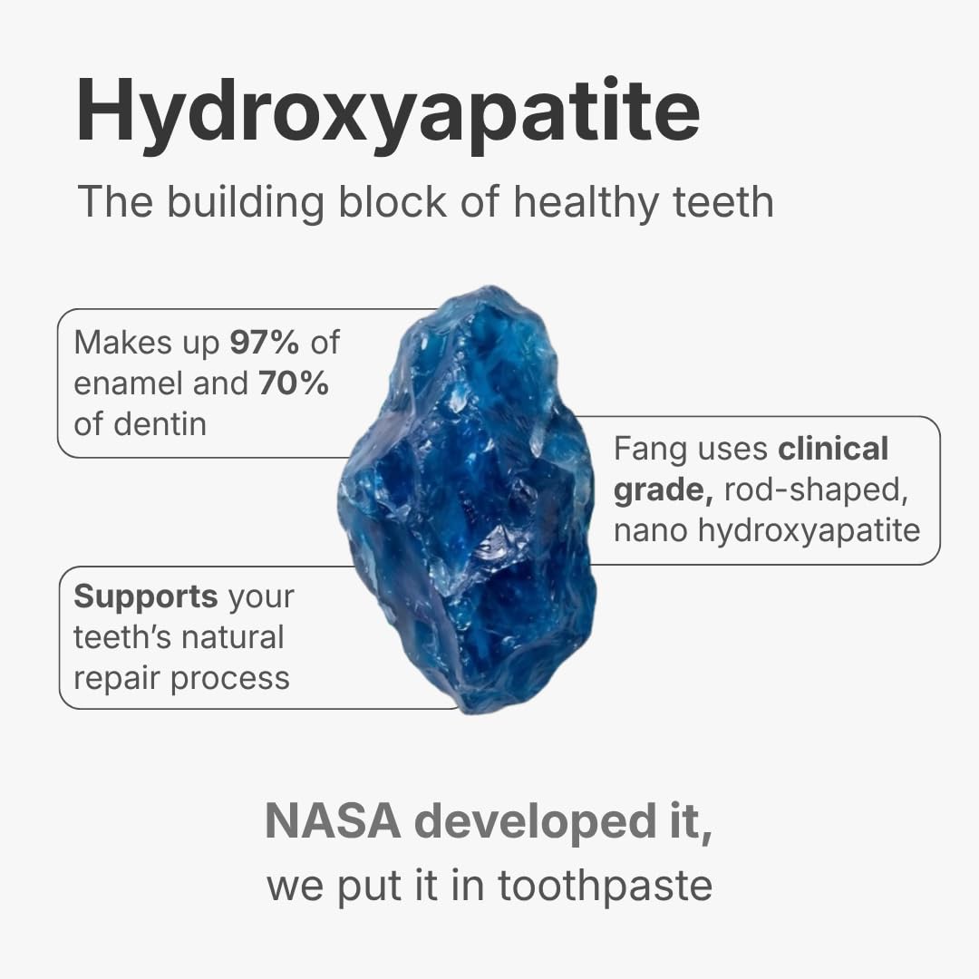 Toothpaste Combo Pack |Fluoride Free Hydroxyapatite, Teeth Whitening, Heals Sensitive Teeth, Fights Cavities, Gum Diseases, Bad Breath, SLS & Chemical Free (Pac