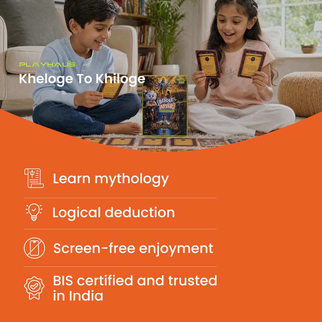 Playhaus Before or After: Mahabharata Card Game