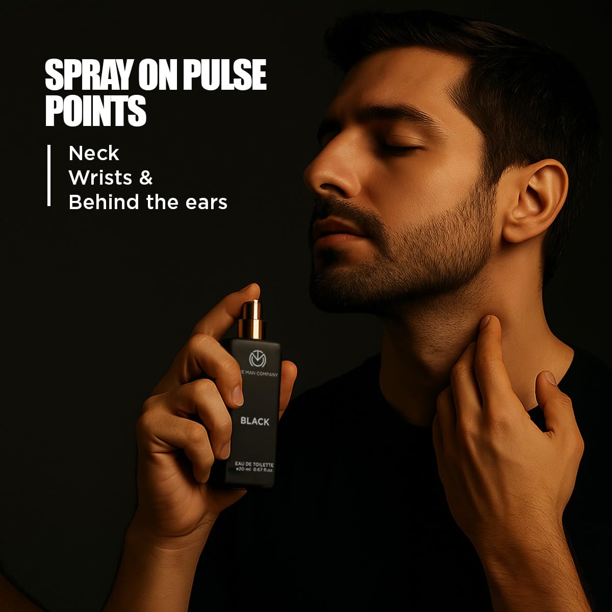 The Man Company Signature Perfume Gift Set for Men 4 X 20ml- Black, Hope, Destiny and Pravy | Fathers Day Gift for Dad | Premium Long-Lasting Fragrance EDPs and