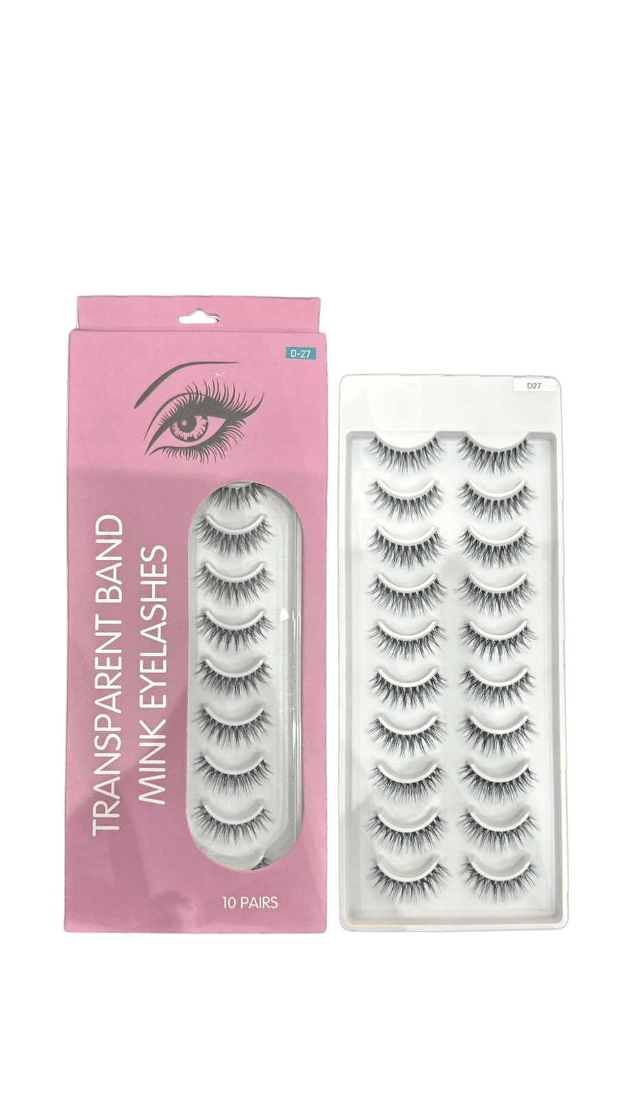 Transparent Band Mink Eyelashes