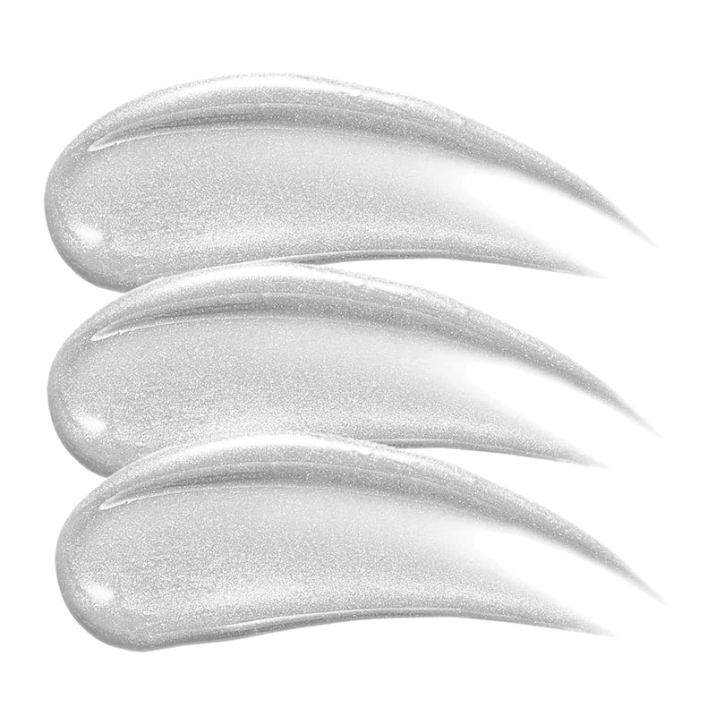 Love Earth Liquid Lip Gloss Love Magnet For Soft & Dewy Lips Enriched With Vitamin E & Almond Oil, Lip Color For Glossy Look, Lightweight Non Sticky Lip Shiner For Moisturizing Lips 3ml,Silver Glitter