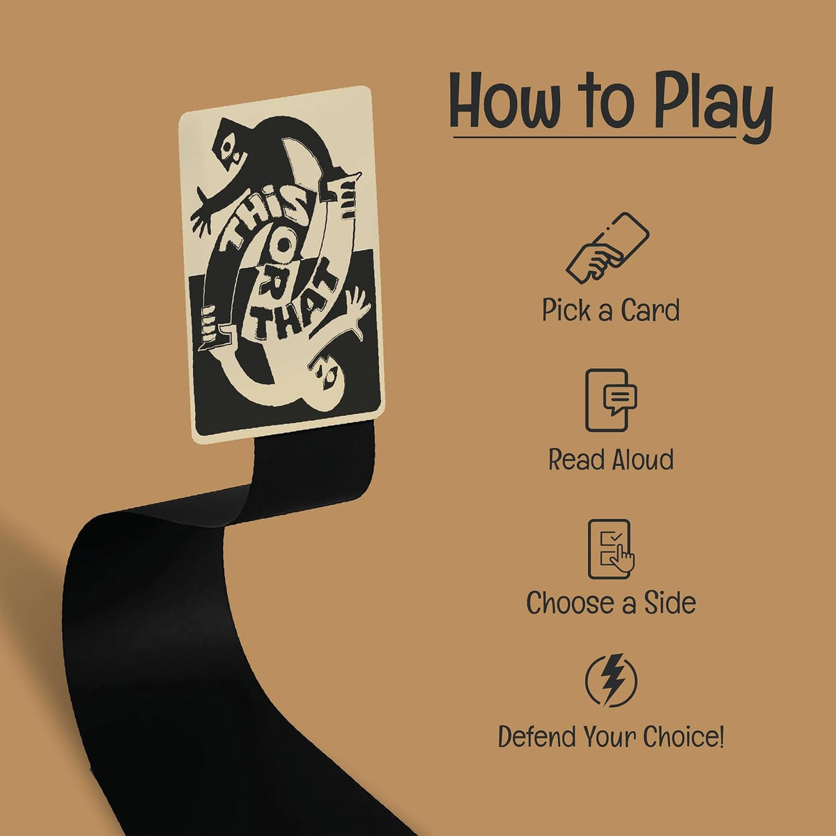 This or that Conversation Card Game for Adults