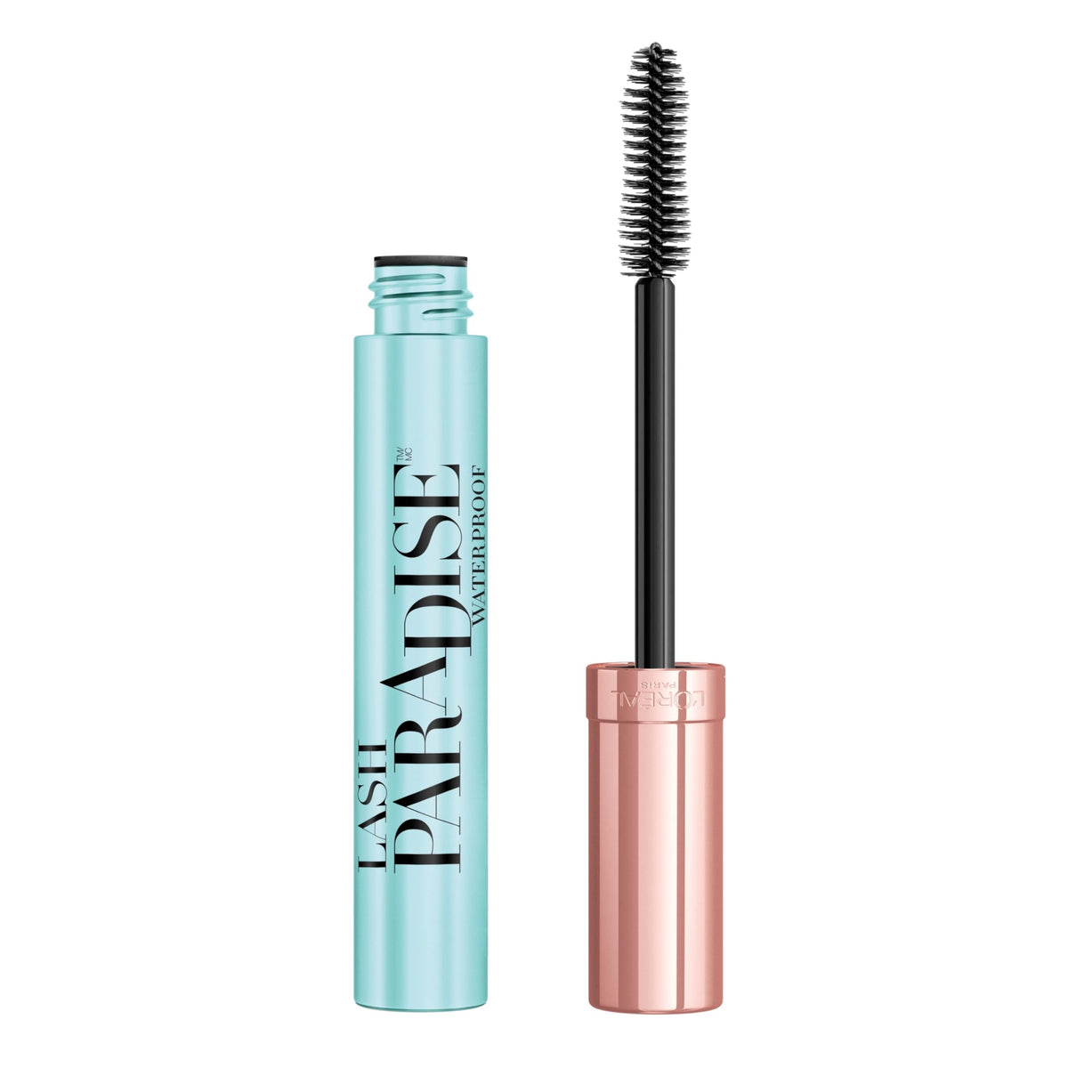 L'Oreal Paris Voluminous Lash Paradise Waterproof Mascara, Blackest Black, 0.25 Fl Oz (Pack of 1) Packaging May Vary Waterproof Blackest Black 0.25 Fl Oz (Pack
