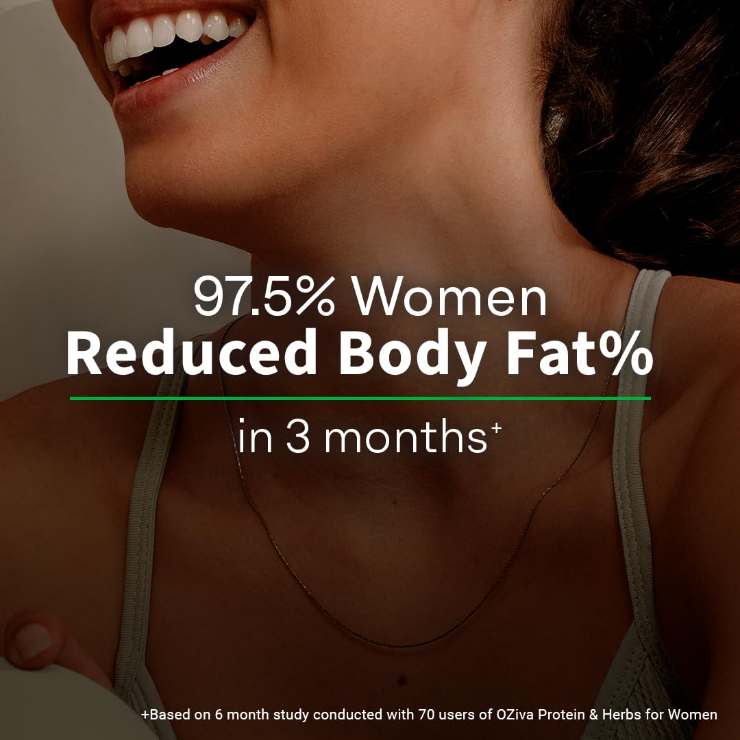 OZiva Protein & Herbs for Women 453gm (Chocolate + Shaker)