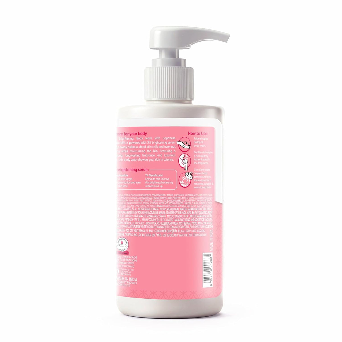 Fiama 4% Detan Serum Exfoliating Body Wash 250ml, 2% Salicylic Acid, 1% Glycolic Acid, 1% Exfoliating Tan Removal Shower Gel, Gently removes dead skin | Exotic