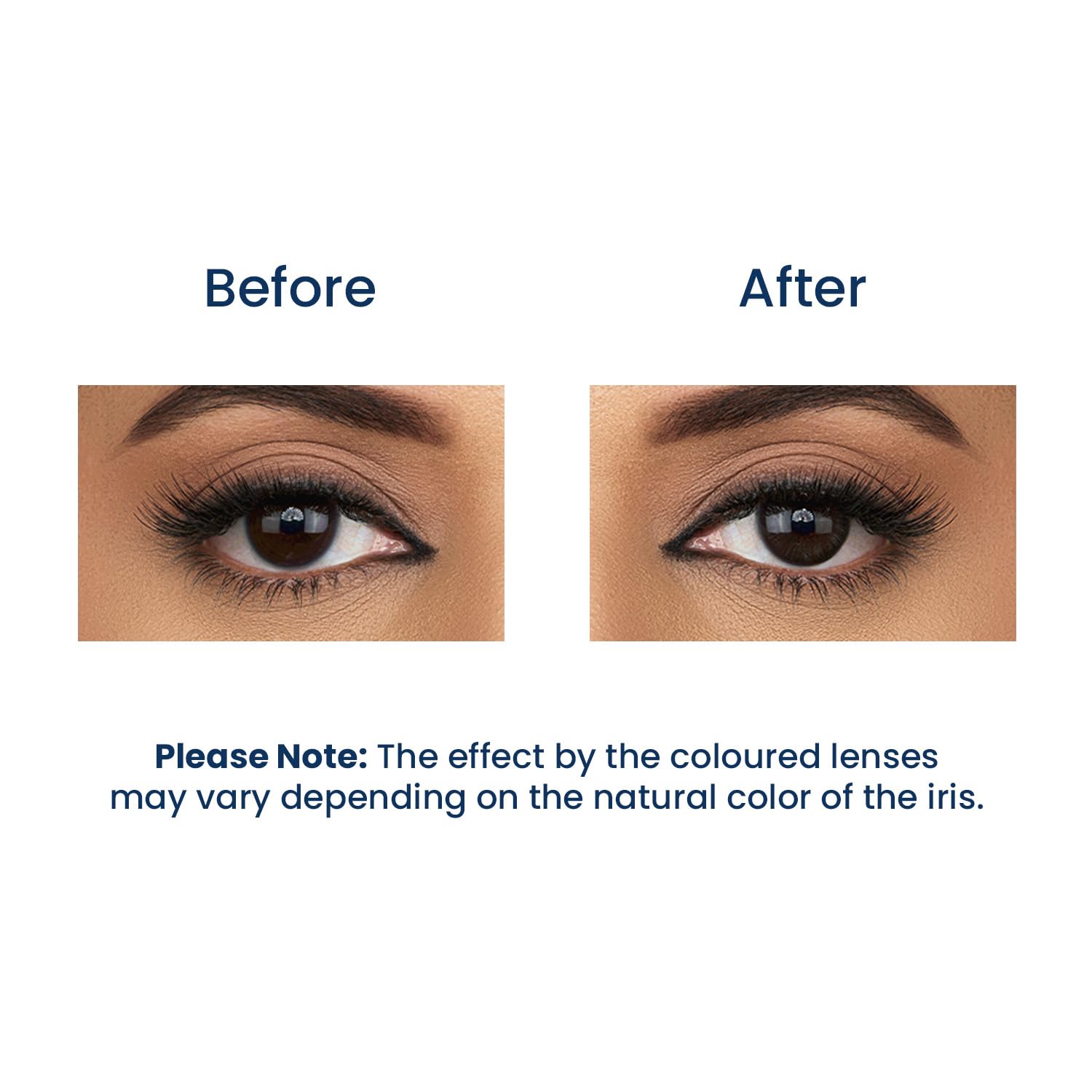Aquacolor Misty Gray Candy Pack Zero Power Colored Lenses (2 Lens/Box)