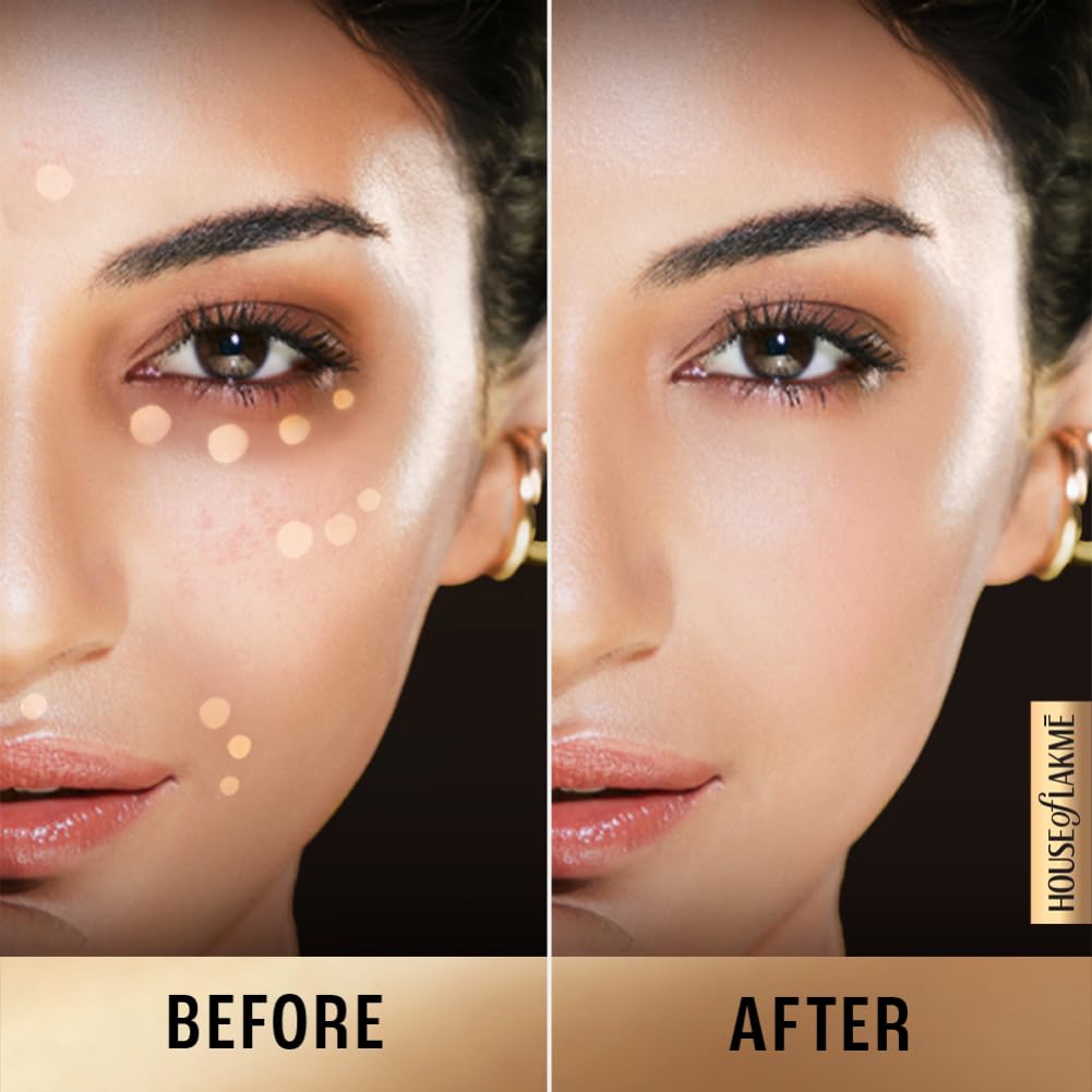 Lakme Powerplay Priming Concealer Built in Primer, Hydrating, Conceals Dark Circles 10 Ivory, 5.4ml (Fashionista Collection) Ivory 5.4 ml (Pack of 1)