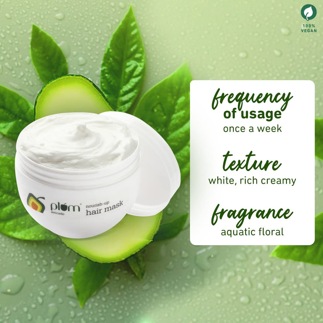 Plum - Avocado NourishUp Hair Mask (250g)