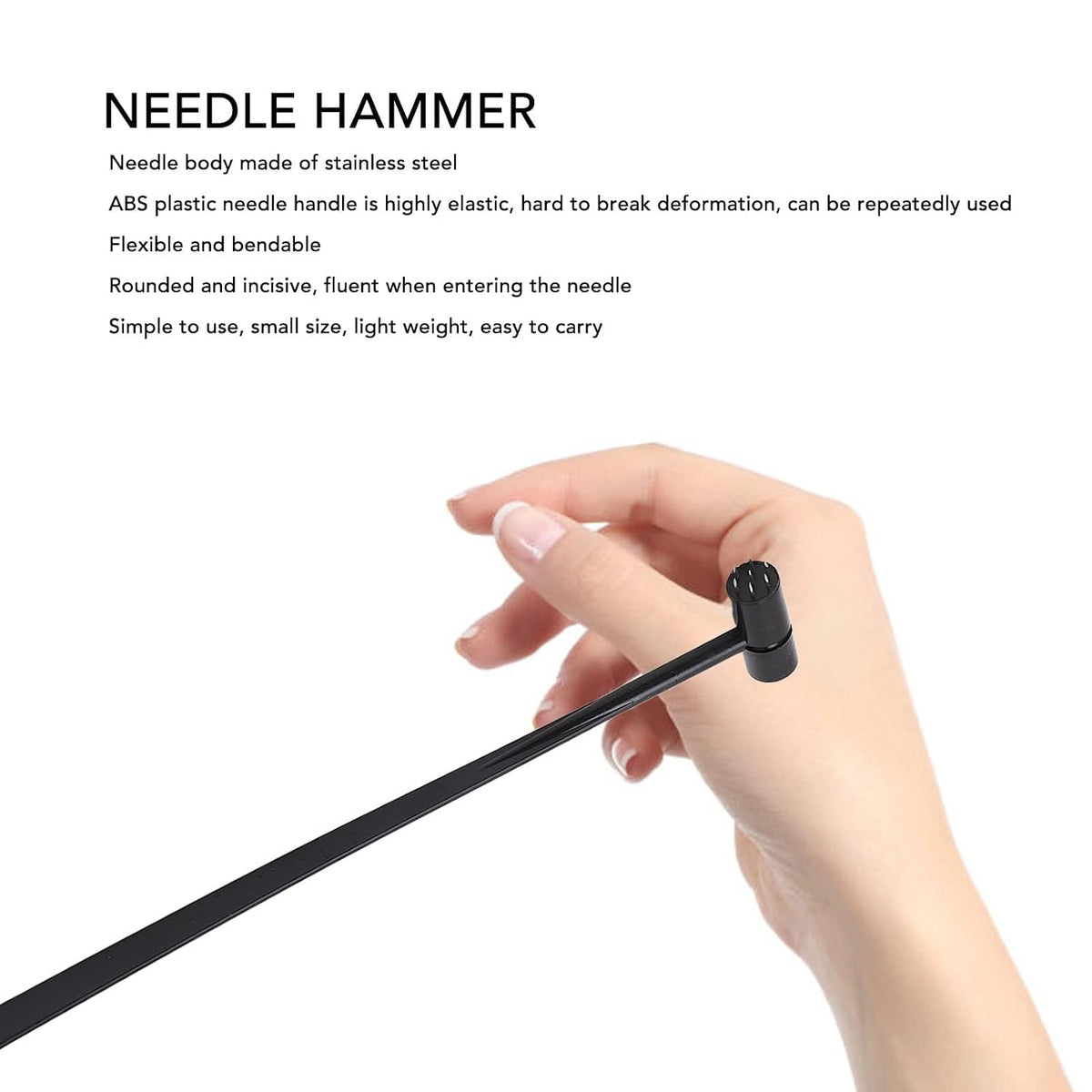 Accupuncture needle 7 Star Good FOR HAIR AND SKIN BETTER THAN DERMA ROLLER Special Needles and Plum Blossom Hammer Seven star hammer Big Dermal Needles