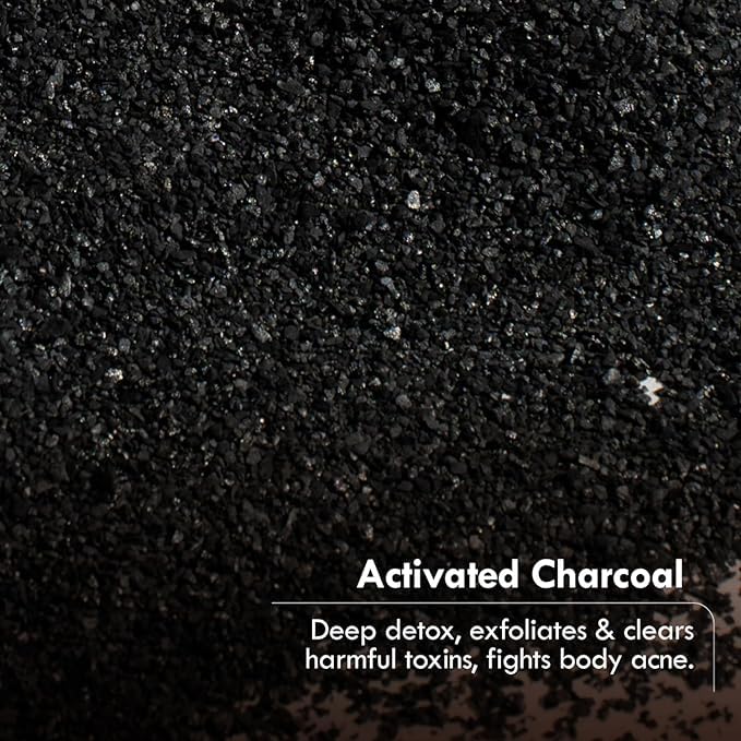 VANAM Handmade Herbal Charcoal Bath Soap_Black_Pack of 5 Charcoal Butter 100 g (Pack of 5)