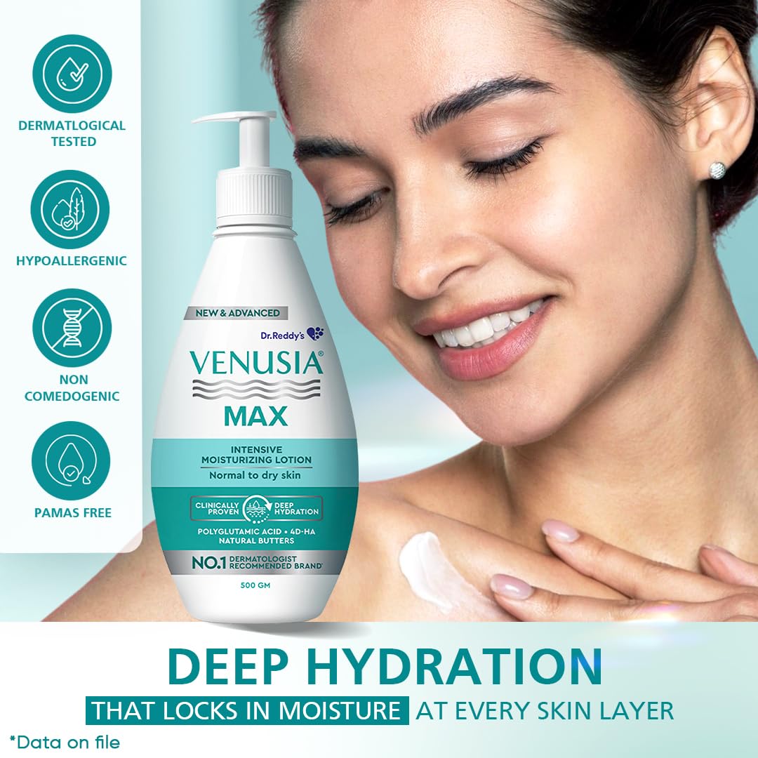 Venusia Max Intensive Moisturizing Lotion 300g